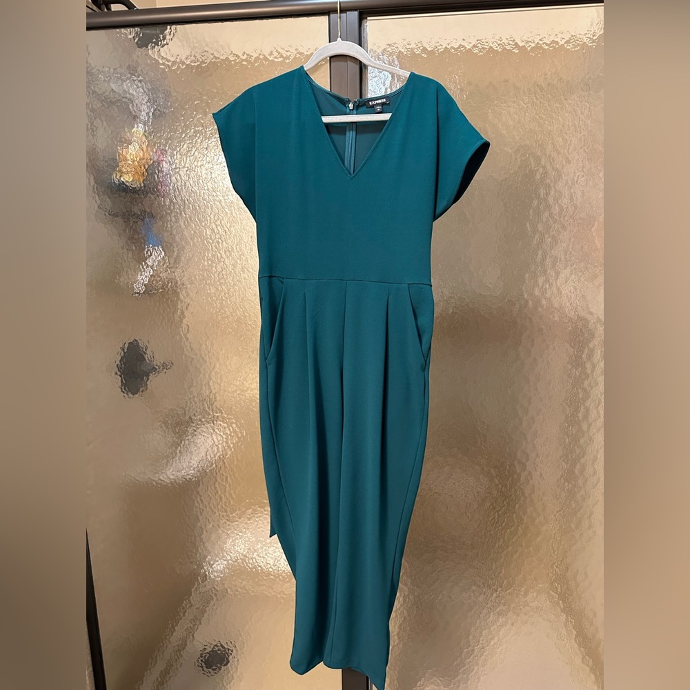 Green/teal medium jumpsuit